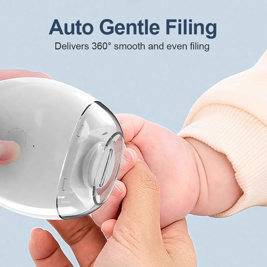 💅 קנו 2 וקבלו 1 חינם! ✨ מכונת ליטוש ציפורניים אוטומטית אוניברסלית - 6 הגדרות מהירות עם 5 אביזרים לטיפול בטוח ועדין בציפורניים 👶🔧