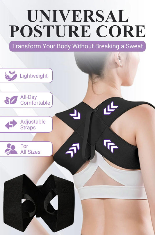 🔥קנו 1 קבלו 1 חינם🔥חגורת תיקון יציבה לגב לגברים ונשים