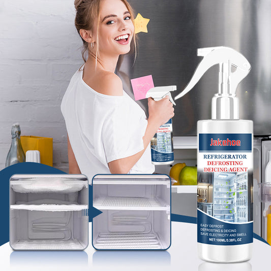 חומר יעיל ונוח להפשרת מקררים