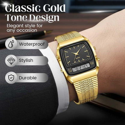 ⏰Black Friday Sale 50% OFF💥💥LIEBIG Roman Retro Dual System Multi-Function Digital Sports Watch