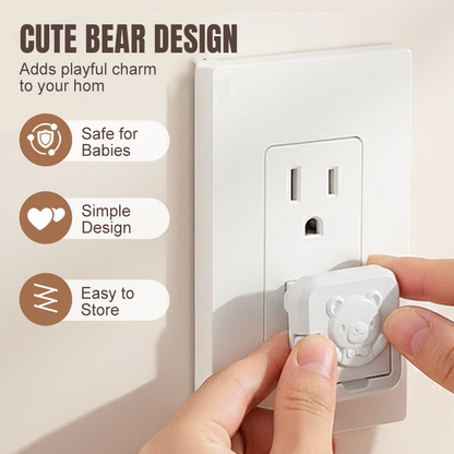 כיסויי בטיחות לשקעים עבור ילדים וחיות מחמד