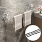 🛁✨ Light Luxury No-Punch - Barra de toalha com ventosa retrátil
