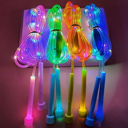 ☀️Corda de saltar com luzes LED para crianças