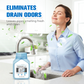 🚰50% DESCONTO AGORA! Desentupidor potente para esgotos e tubagens - Fórmula segura para a manutenção de tubagens, dissolve rapidamente o cabelo, gordura e resíduos, elimina rapidamente odores em esgotos de lavatórios, banheiras e sanitas.