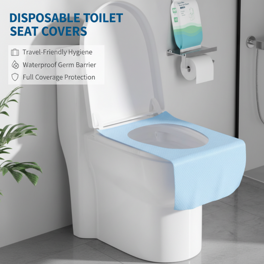 ⏳Por tempo limitado, 50% de desconto⏰Pacote de capas descartáveis impermeáveis para o assento da sanita🚽✨