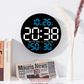 💎 -50% DESCONTO EM RELÓGIO DIGITAL LED GRANDE! 💎 Apresenta hora, data, temperatura e humidade + comando para casa e escritório 🕒