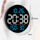 💎 -50% DESCONTO EM RELÓGIO DIGITAL LED GRANDE! 💎 Apresenta hora, data, temperatura e humidade + comando para casa e escritório 🕒