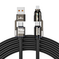 🔌Aproveite já 50% de desconto! Cabo de carregamento rápido 4 em 1 de alta potência, cabo de carregamento multi-interface PD de 240 W, USB-A/USB-C para Type-C/Lightning