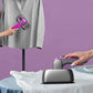☁️ Vaporizador de roupas portátil com cabo giratório – Aquecimento rápido, vapor potente e penetrante, cabo giratório 360°, compacto e leve, sem rugas, ideal para viagens e uso diário ✈️