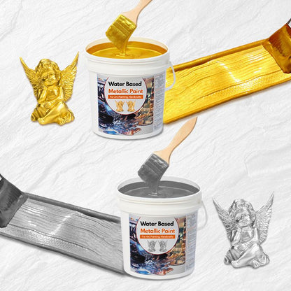 🔥Compre 2 e ganhe 1 grátis🔥Tinta à base de água com folha de ouro para arte, pintura e artesanato