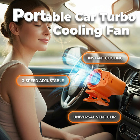 🚗 50% DE DESCONTO AGORA!❄️ Ventoinha Portátil com Visor LED – Resfriamento Potente e Fixação Segura – Item Essencial 🔋
