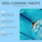 🏊✨ Pastilhas Crystal Clear Para Piscina – Água Cristalina, Sem Manchas e Sem Esforço