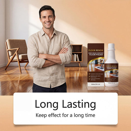 ⏰🔥POR TEMPO LIMITADO, 50% DESCONTO! 🧴 Polidor e Restaurador de Pavimentos com Elevado Teor de Sólidos – Restaura o Brilho, Protege os Pavimentos e Remove Arranhões Sem Esforço ✨🏠