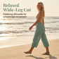📢📢50% off new arrivals-Women's Solid-Color Pleated Cotton-Linen Cropped Pants