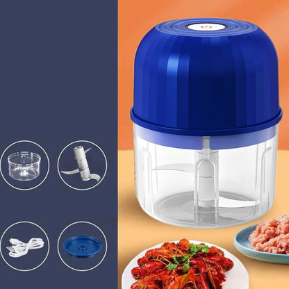 🔥Por tempo limitado: 50% de desconto🔥Mini processador de alimentos elétrico sem fio e eficiente