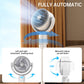 Ventilador com controlo remoto, altura ajustável e oscilação automática - Para secretária, de pé ou de chão