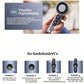 🔥 Oferta de Verão por Tempo Limitado! ❄️ Ventilador portátil sem hélices, mini ventilador pessoal com mais de 100 velocidades ajustáveis e visor digital.