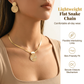 💫 50% DE DESCONTO POR TEMPO LIMITADO! ✨ Conjunto de Joias Geométricas Modernas – Banhado a Ouro, Leve e Elegante 🔶