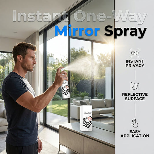 🪟 50% DE DESCONTO Spray refletivo para janelas | Proteção de privacidade com efeito espelho unidirecional para casa e carro