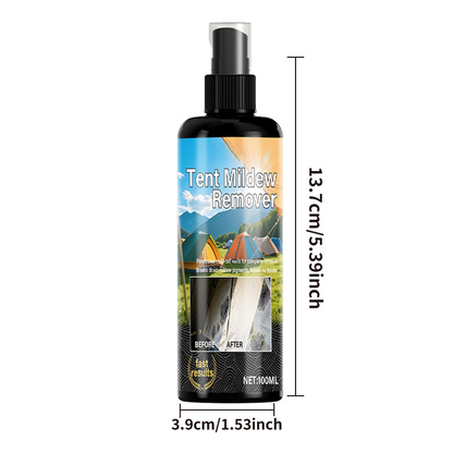✨Limited-time free cleaning cloths 🧹 First come, first served 🧴✨ 53% OFF! Outdoor Mildew Stain Cleaner – Spray on, wipes off mold instantly. Eco‑friendly, won‘t ruin waterproofing. Tent, awning, shower curtain – all like new! 🏕️💪