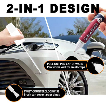 Caneta de retoque para reparação de riscos no carro