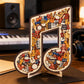 ⏳Limited-time 50% off⏰Wooden Musical Note Jigsaw Puzzle🎶🧩