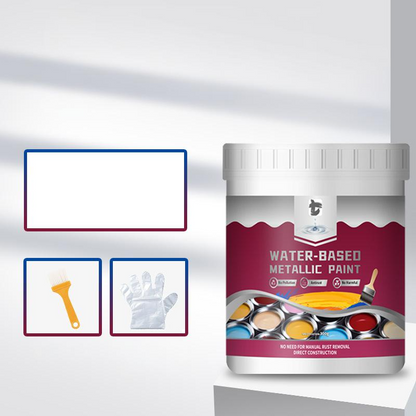 🔥Novidade de 2026, Sucesso de Vendas e 50% de Desconto🔥 Tinta Removedora de Ferrugem para Metais – Previne a ferrugem com apenas uma demão, sem necessidade de lixar, inodora. 🔨🛡️