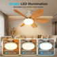 ⏳Oferta Especial por Tempo Limitado⏰Ventilador de Teto Inteligente 2 em 1 com Luz
