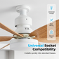 ⏳Oferta Especial por Tempo Limitado⏰Ventilador de Teto Inteligente 2 em 1 com Luz