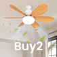 ⏳Oferta Especial por Tempo Limitado⏰Ventilador de Teto Inteligente 2 em 1 com Luz