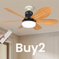 ⏳Oferta Especial por Tempo Limitado⏰Ventilador de Teto Inteligente 2 em 1 com Luz