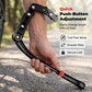 🚲 OFERTA POR TEMPO LIMITADO: 50% DE DESCONTO! ✨ Descanso lateral ajustável para bicicleta – Alumínio, Universal, Seguro para o quadro 🔩