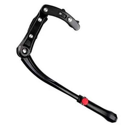 🚲 OFERTA POR TEMPO LIMITADO: 50% DE DESCONTO! ✨ Descanso lateral ajustável para bicicleta – Alumínio, Universal, Seguro para o quadro 🔩