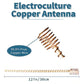Um fio - Antena de cobre para eletrocultura