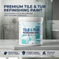 🥳PROMOÇÃO IMPERDÍVEL DE 2026🥳💞MAIS DE 50 MIL UNIDADES VENDIDAS!⚡ 50% DE DESCONTO! Kit de tinta premium para reforma de azulejos e banheiras