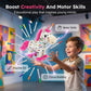✨Kit DIY de Pelúcia de Unicórnio para Colorir🦄