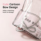 Cartoon Bow Transparent Zip Lock Bags