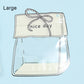 Cartoon Bow Transparent Zip Lock Bags