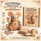 🥳Sucesso de Vendas de 2026🥳💞 Mais de 33.000 unidades vendidas! Kit de Costura DIY Ratinho Patchwork