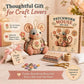 🥳Sucesso de Vendas de 2026🥳💞 Mais de 33.000 unidades vendidas! Kit de Costura DIY Ratinho Patchwork