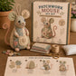 🥳Sucesso de Vendas de 2026🥳💞 Mais de 33.000 unidades vendidas! Kit de Costura DIY Ratinho Patchwork