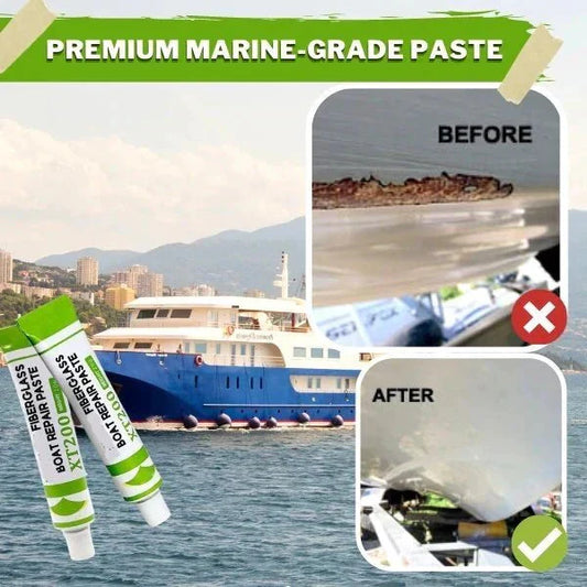 🔥Enquanto durarem os estoques, aproveite 45% de desconto!🎉 Pasta de reparo de fibra de vidro Richvrd para barcos