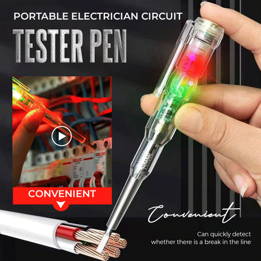 🔥Melhores Preços🔥 Caneta Testadora de Circuitos Elétrica Portátil
