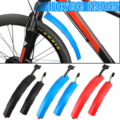🛡️ 50% DE DESCONTO AGORA! 🚲 Para-lama telescópico 2 em 1 + Luz de segurança – Mantém você limpo e visível, perfeito para ir ao trabalho em qualquer clima 💡
