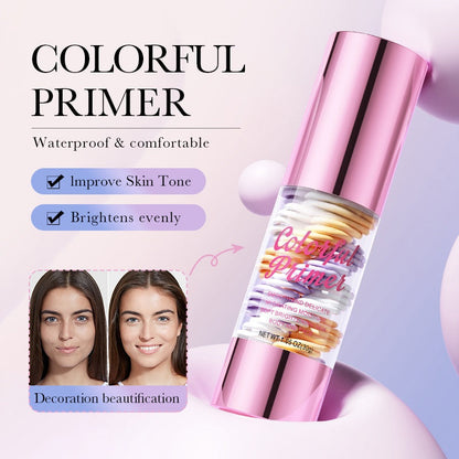 💖ÚLTIMO DIA - COMPRE 2 E LEVE 1 GRÁTIS🫧💖Primer multifuncional 3 em 1 para o rosto antes da maquiagem