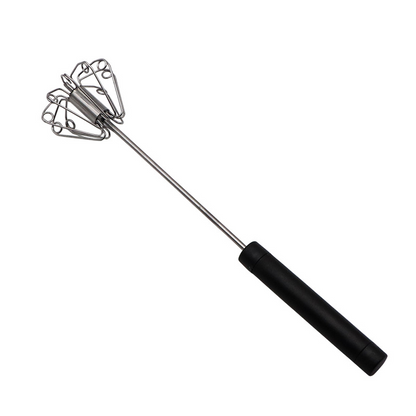 🔥🔥Batedor de ovos manual semiautomático em aço inoxidável🎁