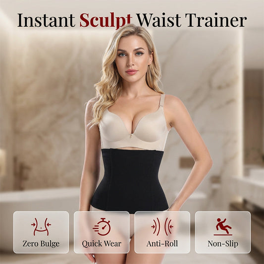 🔥Cinta Modeladora de Cintura Sem Costura para Controle Abdominal e Modelagem Corporal Feminina🔥🔥