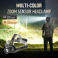 🌟🌟Farol com sensor de zoom multicolorido🌟