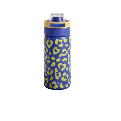 💎💎Garrafa Térmica com Estampa de Leopardo e Tampa Dupla para Beber💎
