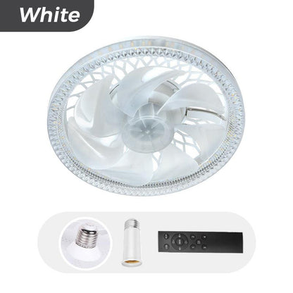 💥PROMOÇÃO IMPERDÍVEL DE 2026: 50% DE DESCONTO💥 Ventilador de teto 2 em 1 silencioso e ajustável com controle remoto